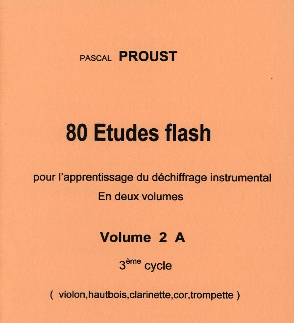 80 etudes flash - Band I<br>für Trompete