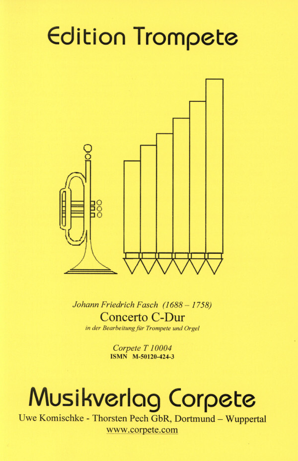 Concerto - Ausgabe in C-Dur<br>fr Trompete in C und Orgel
