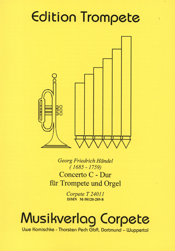 Concerto - Ausgabe in C-Dur<br>fr Trompete in C + Orgel