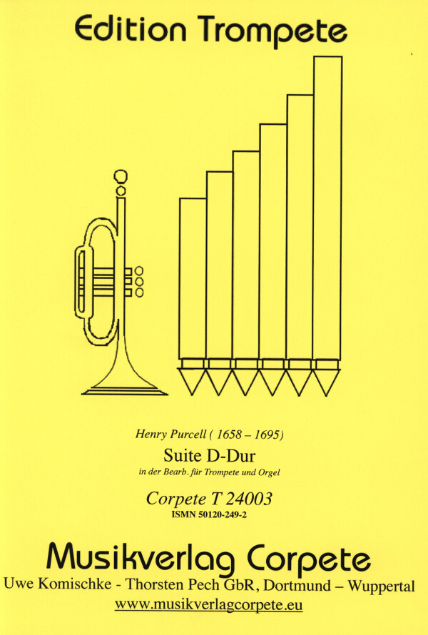 Suite - Ausgabe in D-Dur<br>fr Trompete in C/D und Orgel