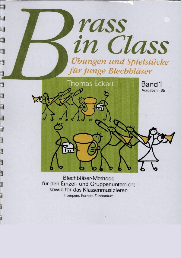 Brass in Class - Lehrerband<br>fr Trompete, Kornett,  Euphonium in B