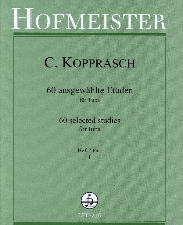 60 ausgewhlte Etden Band 1<br>fr Tuba