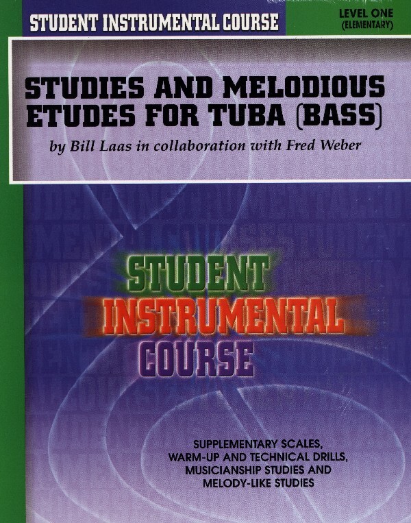 Studies and Melodious Etudes for Tuba (Bass) Band 1<br>fr Tuba