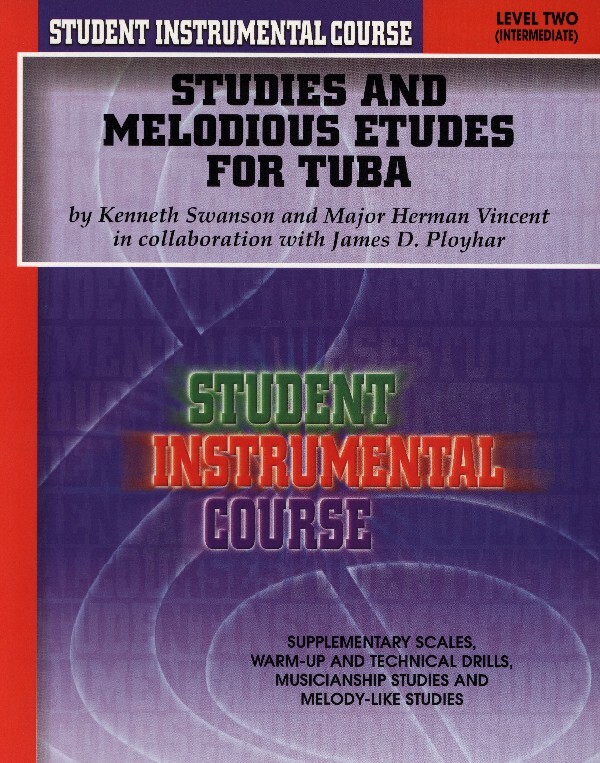 Studies and Melodious Etudes for Tuba (Bass) Band 2<br>fr Tuba