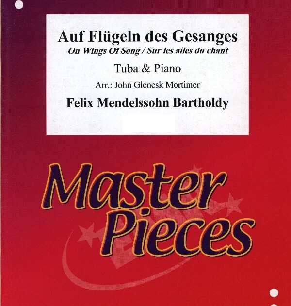 Auf Flgeln des Gesanges<br>fr Tuba in C im Baschlssel + Klavier