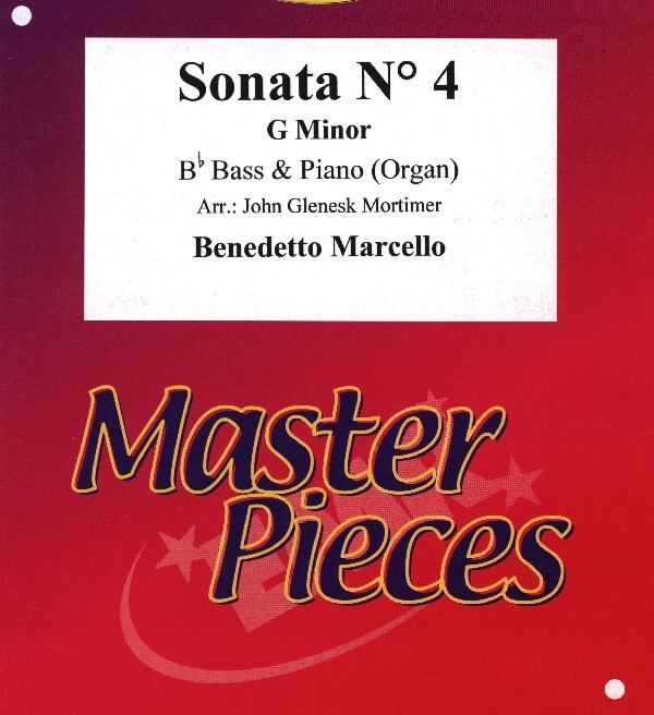 Sonata Nr. 4 in g-moll<br>fr B-Bass (im Violinschlssel) + Klavier (Orgel)