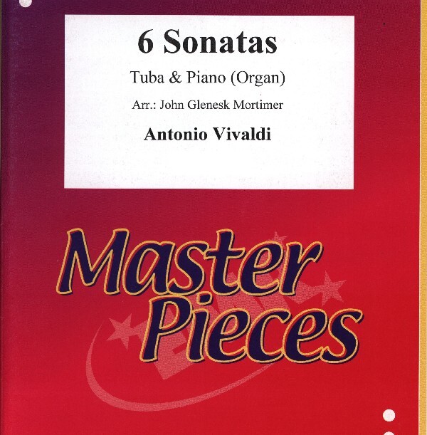 6 Sonaten<br>fr B-Bass (im Violinschlssel) + Klavier (Orgel)