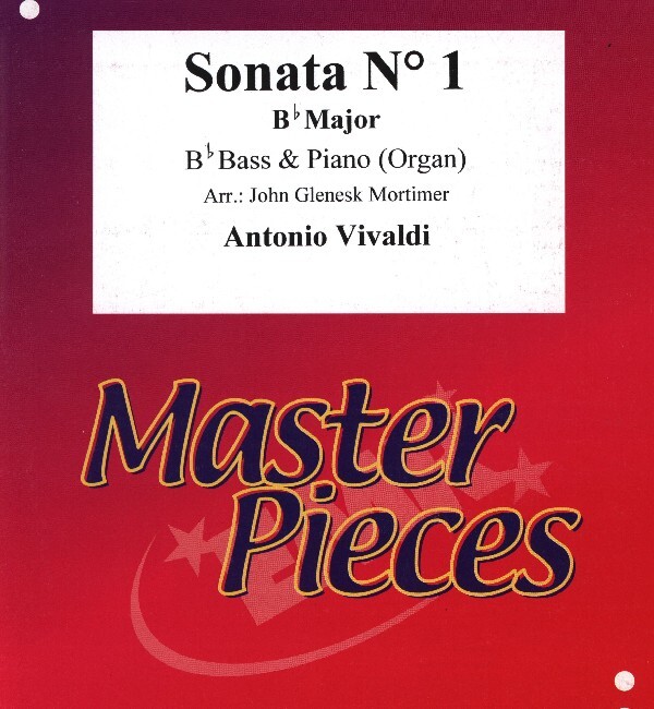 Sonata Nr. 1 in B-Dur<br>fr B-Bass (im Violinschlssel) + Klavier (Orgel)