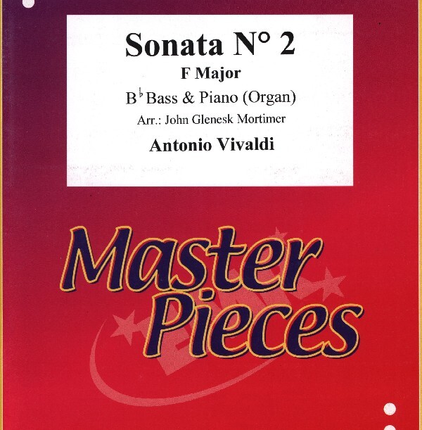 Sonata Nr. 2 in F-Dur<br>fr B-Bass (im Violinschlssel) + Klavier (Orgel)