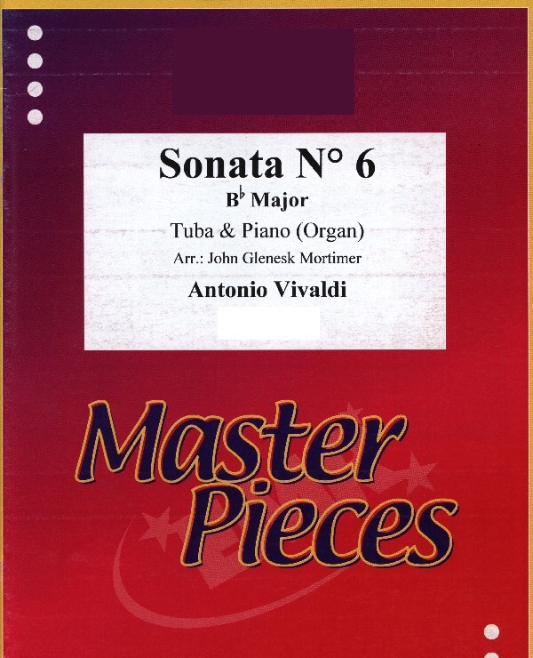 Sonata Nr. 6 in B-Dur<br>fr Tuba in C (im Baschlssel) + Klavier (Orgel)
