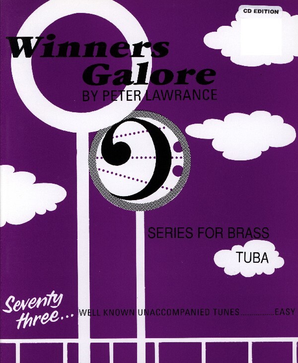 Winners Galore for Tuba - NUR Klavierstimme (ad lib.)<br>f�r Tuba + Klavier ad lib. + Mitspiel-CD