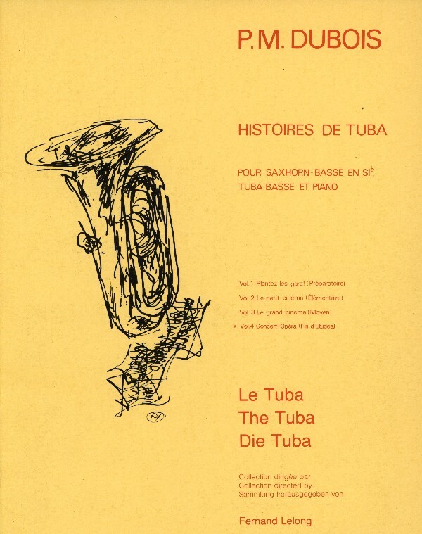 Histoires de Tuba Band 4 - Concert-Opera<br>fr Tuba + Klavier