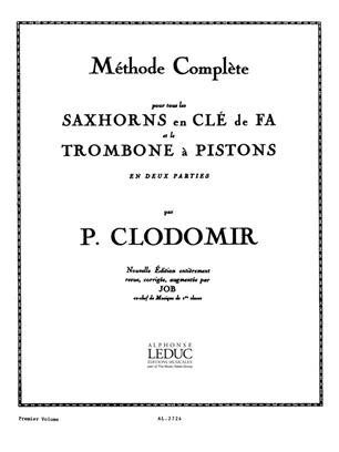 Methode complete pour tous les Saxhorns en cle de FA<br>komplett