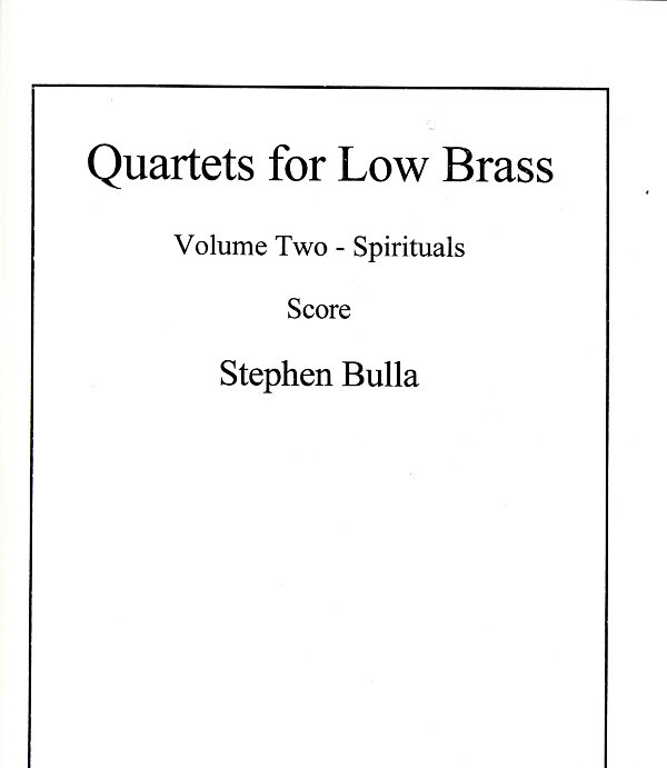 Quartets for Low Brass Band 2 - Sprituals<br>fr Tubaquartett
