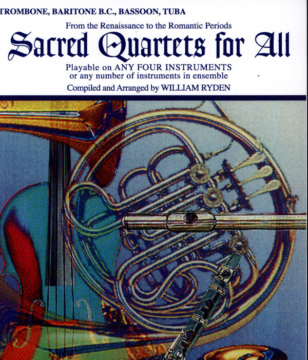 Sacred Quartets for All fr 4 Tuben + Klavier ad lib.<br>Tuba-Stimmen