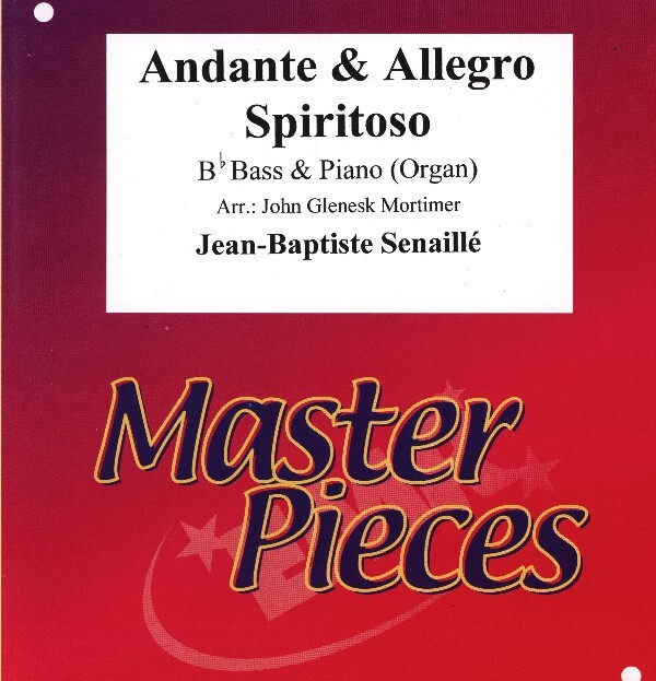 Andante & Allegro Spiritoso<br>fr B-Bass (im Violinschlssel) + Klavier (Orgel)