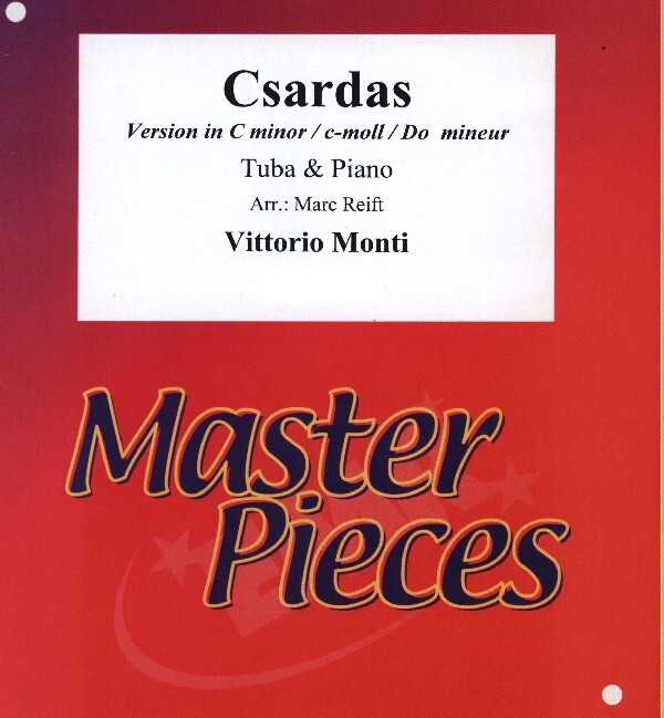 Csardas (Version in c-moll)<br>fr Tuba (in C im Baschlssel) + Klavier