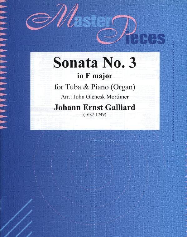 Sonata Nr. 3 in F-Dur<br>fr Tuba (in C im Baschlssel) + Klavier (Orgel)