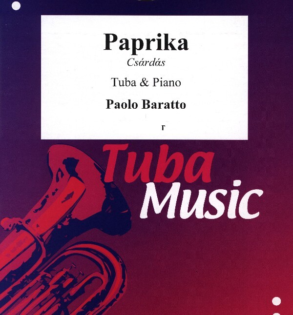 Paprika (Csardas)<br>fr Tuba (in C im Baschlssel) + Klavier