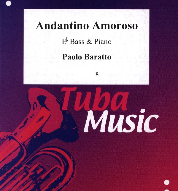 Andantino Amoroso<br>fr Es-Bass (im Violinschlssel) + Klavier