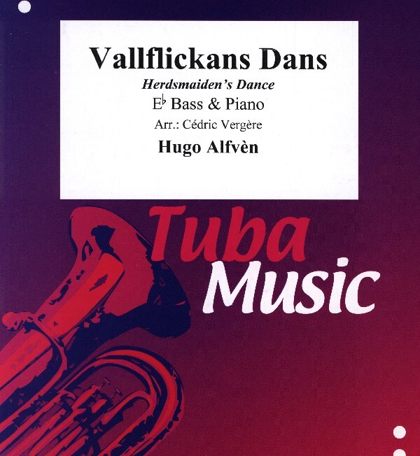 Vallflickans Dans (Herdsmaiden Dance)<br>fr Es-Bass (in Es im Violinschlssel) + Klavier