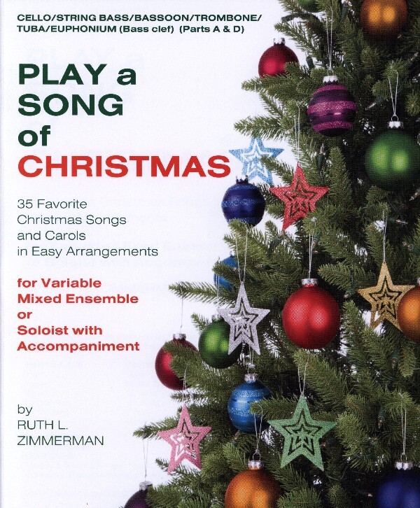 Play A song of Christmas - NUR Klavier-Stimme<br>f�r Tuba + Klavier + CD-ROM