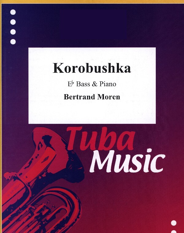 Korobushka<br>f�r Es-Ba� im Violinschl�ssel + Klavier
