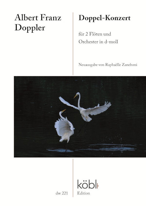 Konzert fr 2 Flten und Orchester<br>Blserstimmen reduzierte Fassung