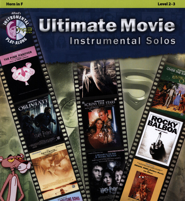 Ultimate Movie Instrumental Solos<br>fr Horn in F solo + (mp3) (play-along CD, mp3)