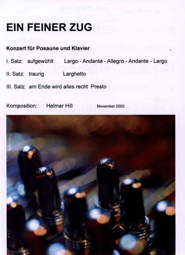 Ein Feiner Zug<br>fr Posaune + Klavier (mit Audio-CD)