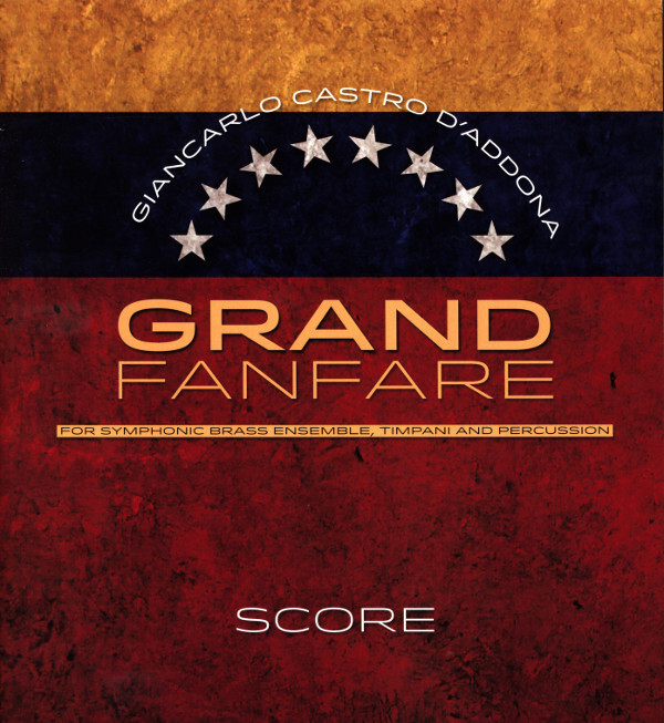 Grand Fanfare - nur Partitur<br>fr Brass Ensemble, Pauken + 5 Percussions