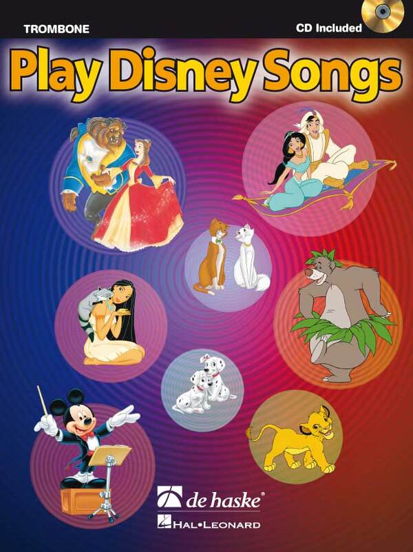 Play Disney Songs mit Mitspiel-CD<br>fr Posaune solo