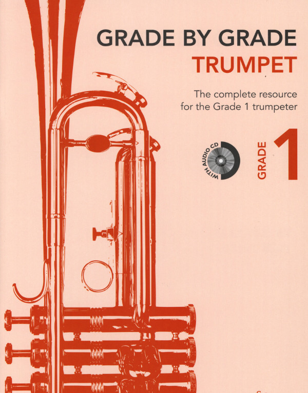 Grade by Grade - Trumpet - Grade 1<br>fr Trompete + Klavier + CD