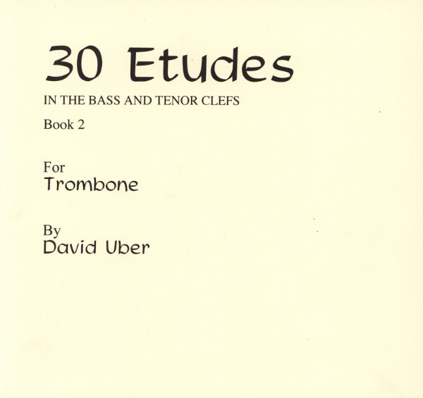 30 Etden Band 2<br>fr Posaune