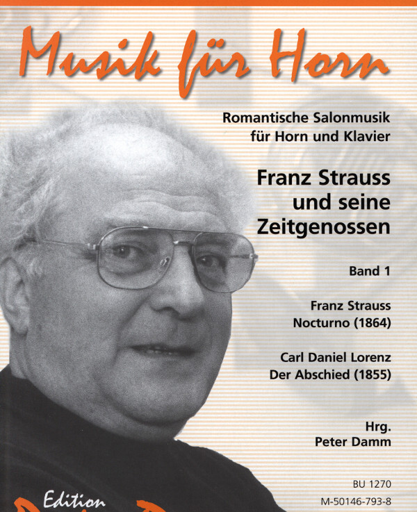 Strauss: Nocturne + Lorenz: Der Abschied<br>Horn in F + Klavier (piano)