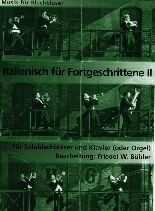 Italienisch fr Fortgeschrittene II<br>fr Trompete in B und Klavier