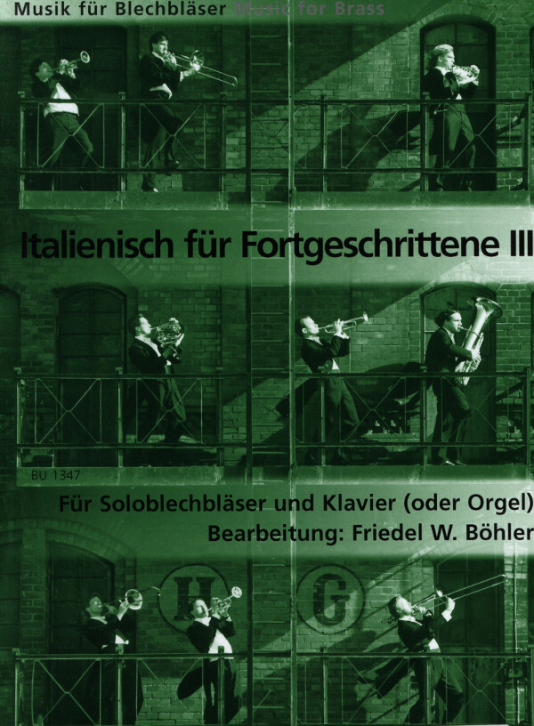 Italienisch fr Fortgeschrittene III<br>fr Trompete in B und Klavier