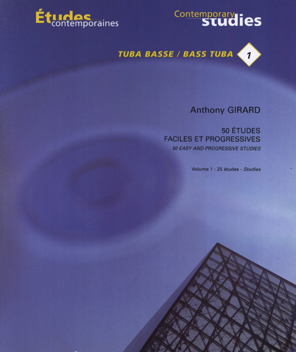 50 Etudes faciles et progressives - Volume 1<br>fr Tuba Solo