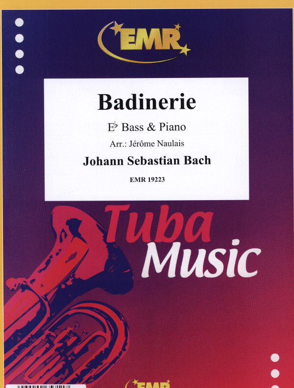 Badinerie<br>fr Eb Bass (Es-Stimme im Violinschlssel) und Klavier