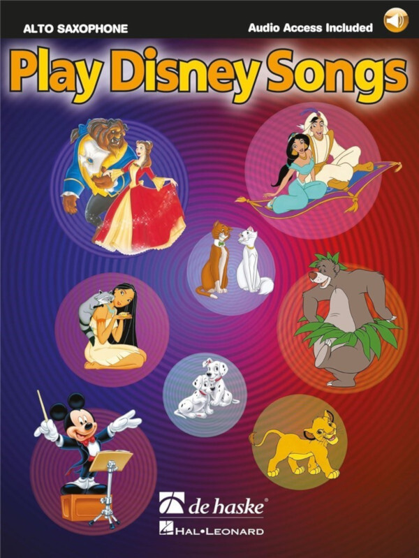 Play Disney Songs<br>Altsaxophon + online Audio