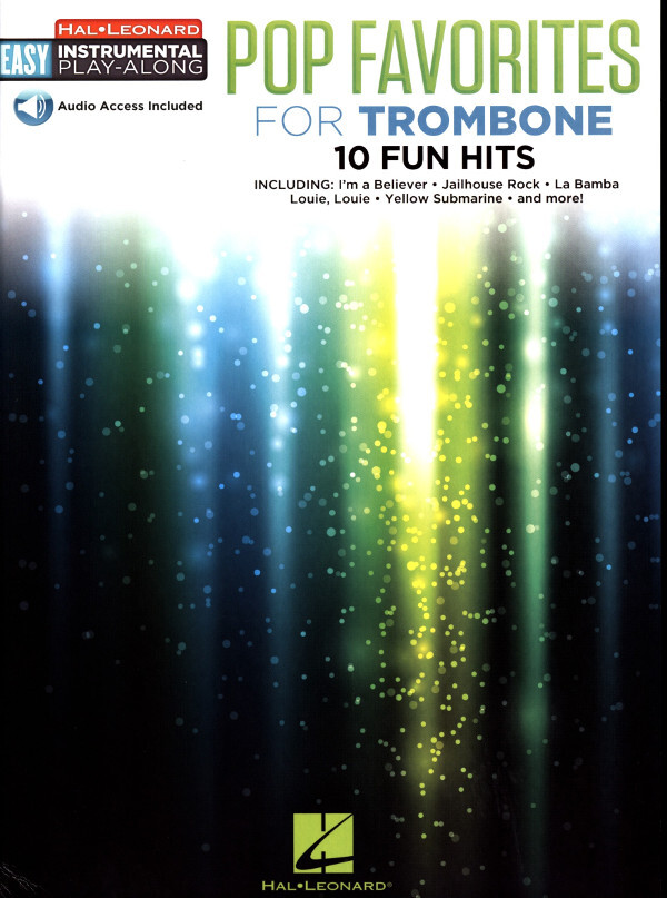 Pop Favorites for Trombone - 10 Fun Hits<br>fr Posaune Solo mit Download-Playalong