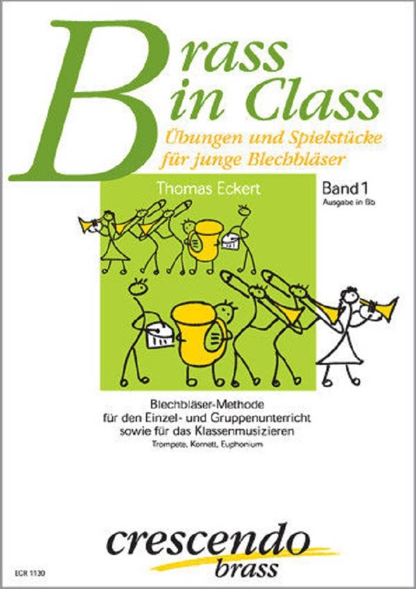 Brass in Class, Book I (Bariton, Euphonium - Violinschlssel)<br>fr Bariton/Euphonium in B (Trompete, Kornett)