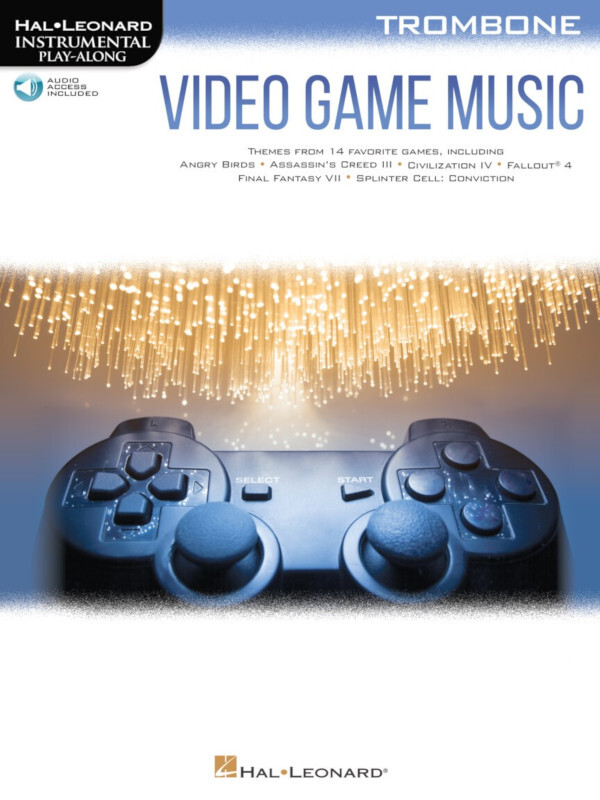 Video Game Music fr Posaune<br>(Audio Files for Download)