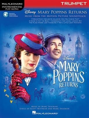 Mary Poppins returns<br>Trompete in B (trumpet in b flat) + Instrumental Play Along