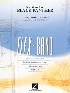 Selections from Black Panther<br>fr 5-Part Flexible Concert Band/Fanfare [opt. Strings]