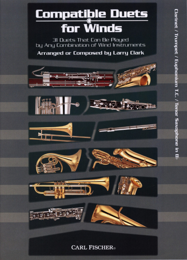 Compatible Duets for Winds fr 2 Trompeten in B/ Klarinette/ Euphonium<br>