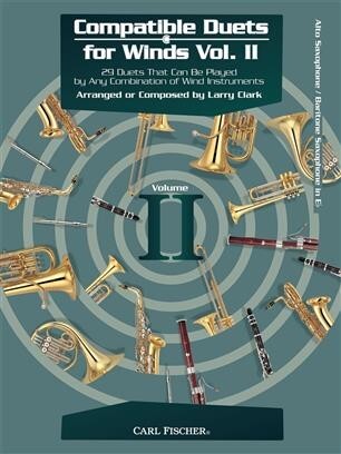 Compatible Duets for Winds - Volume II fr Altsaxophon/ Baritonsaxopho<br>