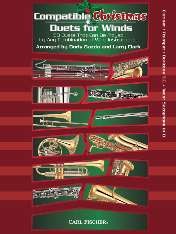 Compatible Christmas Duets for Winds fr Trompete in B/ Klarinette<br>