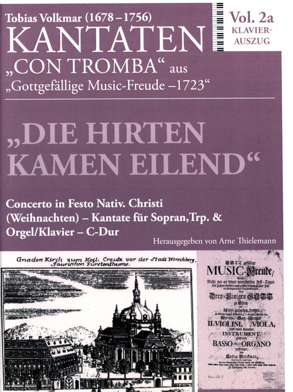 Die Hirten Kamen Eilend (Weihnachten) - Klavierauszug<br>fr Sopran/ Tenor, Trompete in C und Klavier/Orgel