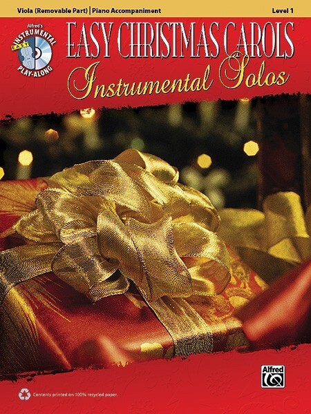 Easy Christmas Carols Instrumental Solos fr Viola<br>